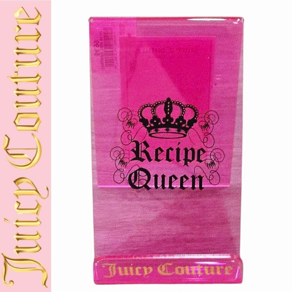 Juicy Couture Home Recipe Queen Tablet & Cookbook Acrylic Holder‎